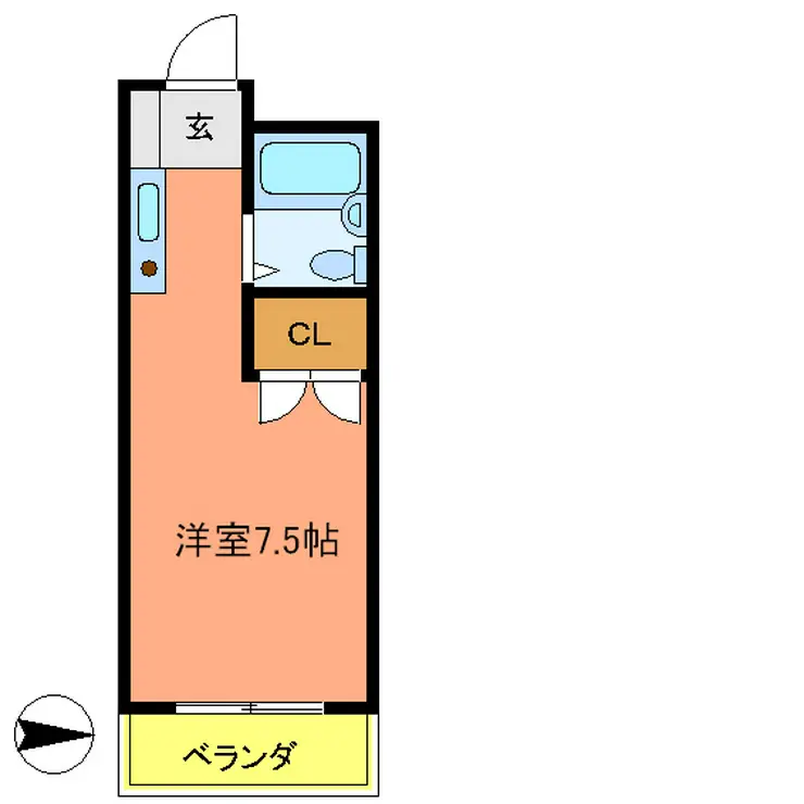 育成ビル 2階階 間取り