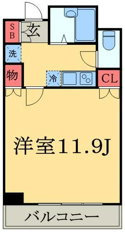 ステーションサイドなかむら 5階階 間取り