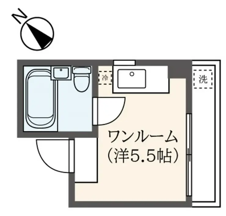 つつじヶ丘ビレッヂ 5階階 間取り