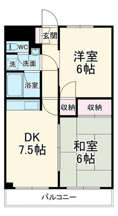 アルジャンテ北見 4階階 間取り