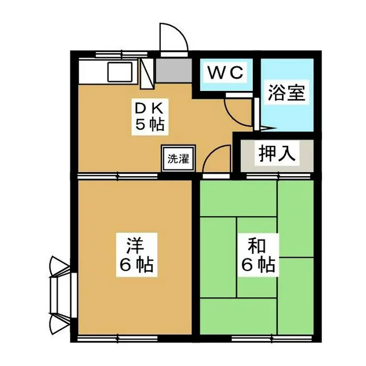 ファミーユナカイ 1階階 間取り