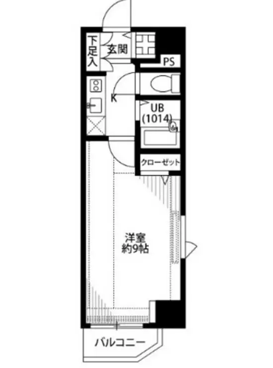 プレール・ドゥーク早稲田III 5階階 間取り