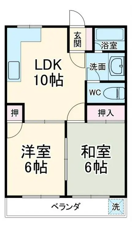 ファミールS&S 4階階 間取り