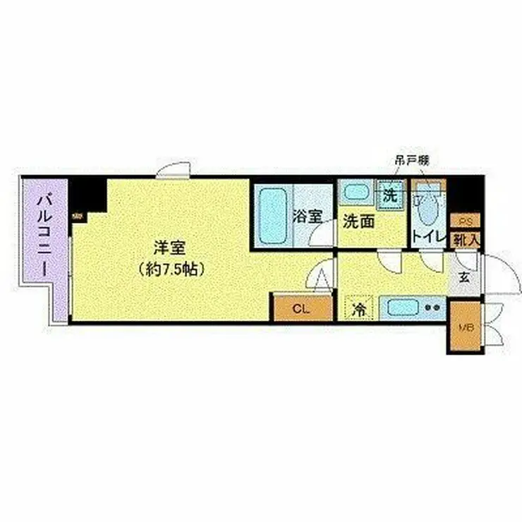 フェニックス市谷本村町 3階階 間取り