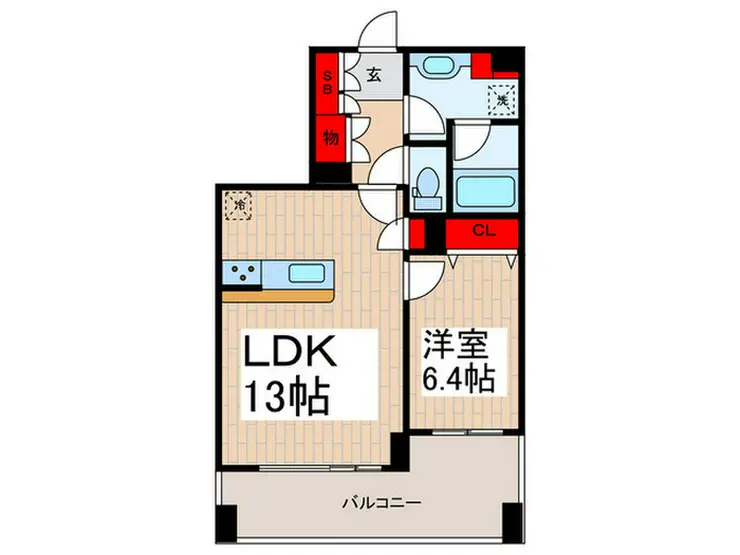 パークホームズ文京千石ステーションアリーナ 5階階 間取り