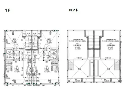 AURORA(1SDK/1階)の間取り写真