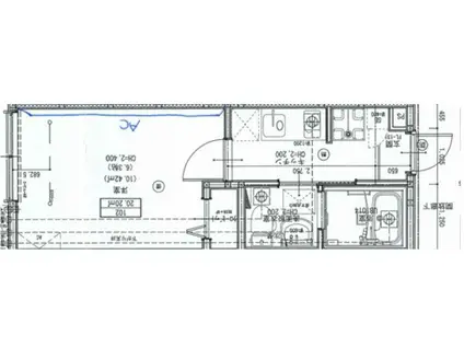 ザ・グランドレジデンス稲毛(1K/3階)の間取り写真