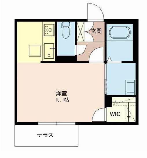 SHAMAISON SOLUTIONS VIII(ワンルーム/3階)の間取り写真