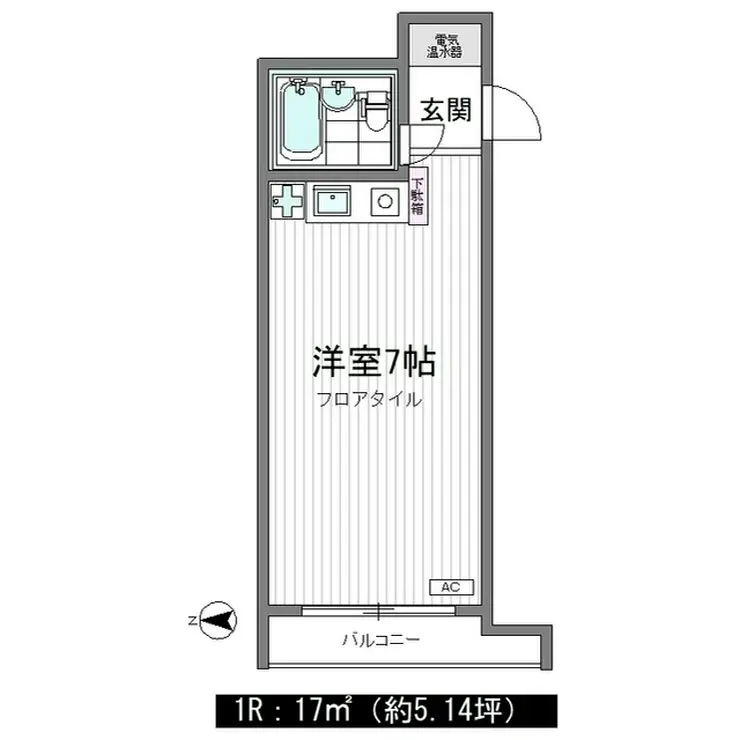 グリューネンハイム 2階階 間取り
