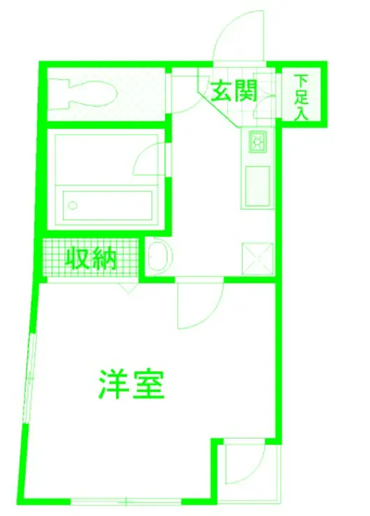 ゼフィール横濱 5階階 間取り