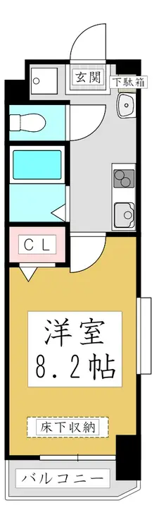 スパシエフィールド川口 3階階 間取り