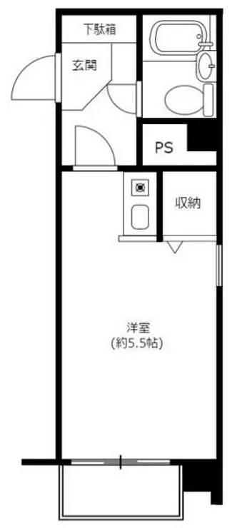 ピアハイム川崎 6階階 間取り