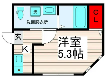 ART SHIKAHAMA(1K/2階)の間取り写真