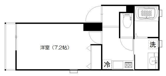 LA MAISON KEYAKI(1K/3階)の間取り写真
