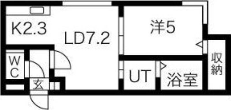 EL CIELO(1LDK/5階)の間取り写真