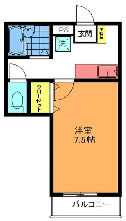 ピークハイム和光G 1階階 間取り