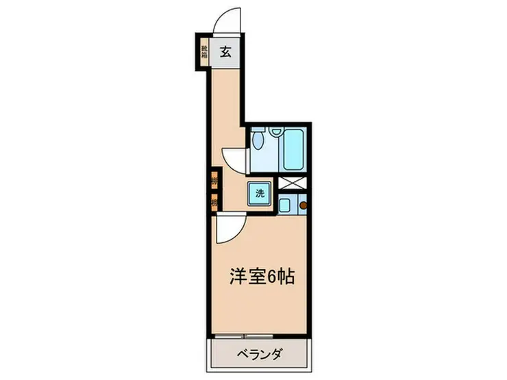 イルヴィラージュ335 2階階 間取り
