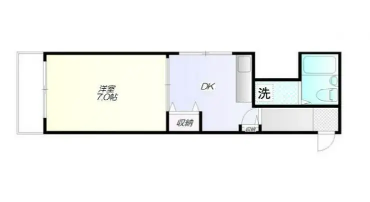 ルネッサンス代々木85 4階階 間取り