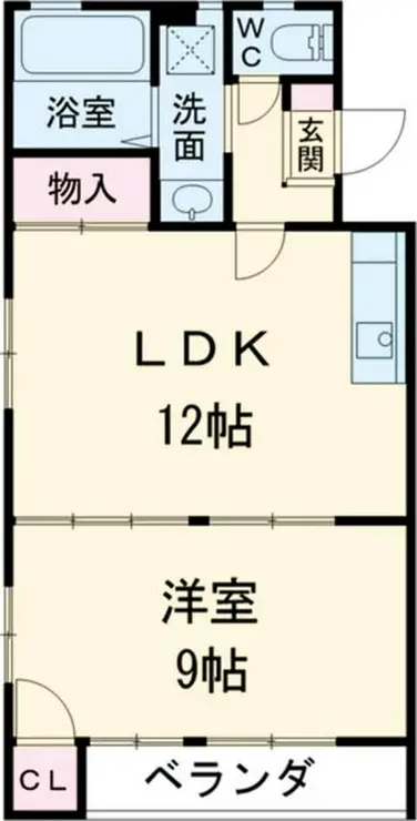 第二黒潮ビル金沢文庫ハイツ 1階階 間取り