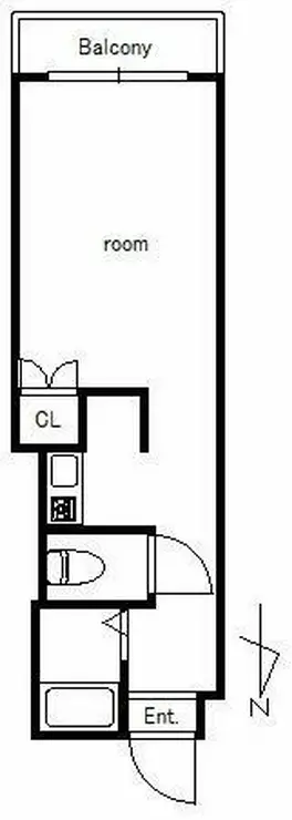 中銀蕨マンシオン 6階階 間取り