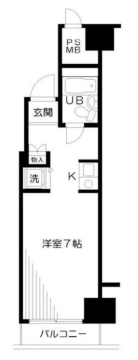 日神プラザ元町 3階階 間取り