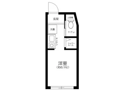 クレシア曳舟(ワンルーム/1階)の間取り写真