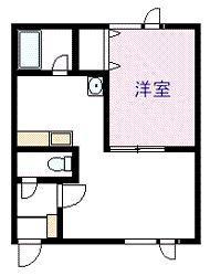 ARIGATO HOUSEII(1LDK/2階)の間取り写真