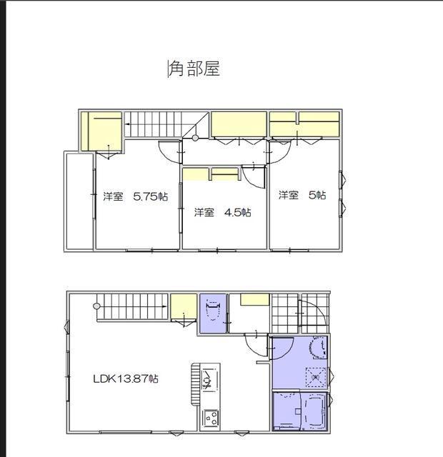 リーブルファイン春日部増富(3LDK/1階)の間取り写真