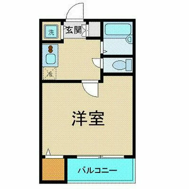 スカイコート池袋西弐番館 5階階 間取り