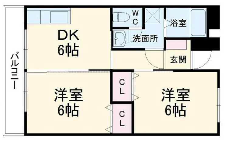 吉川ビル 2階階 間取り