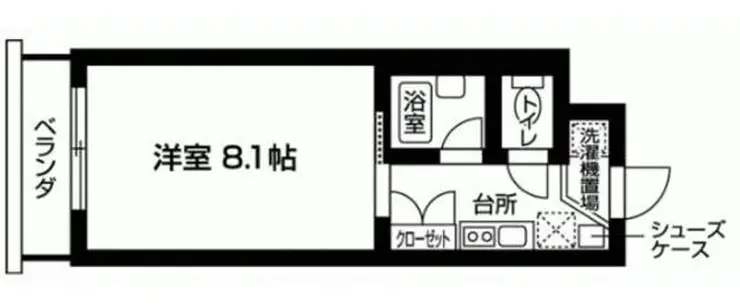 フレア町田 2階階 間取り