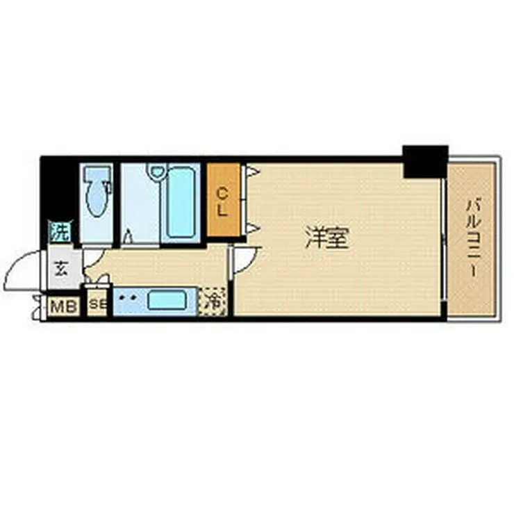 エステムプラザ神楽坂 North Residence 2階階 間取り