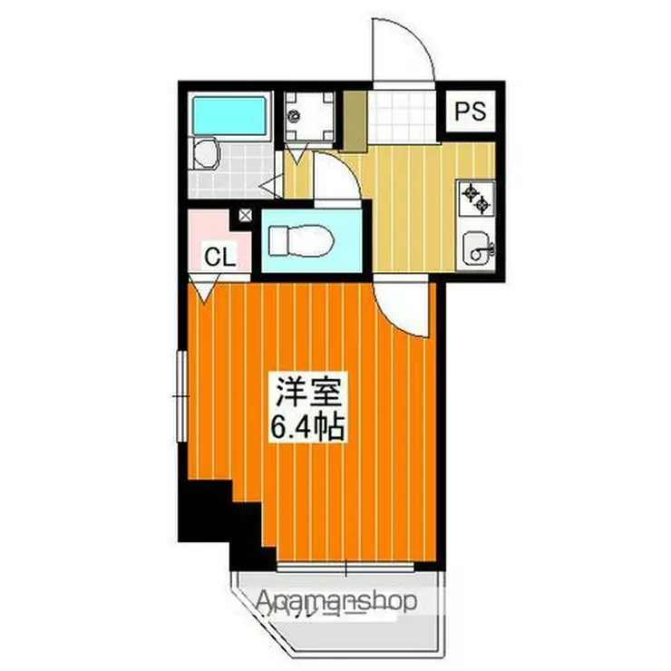 スカイコート神楽坂壱番館 11階階 間取り
