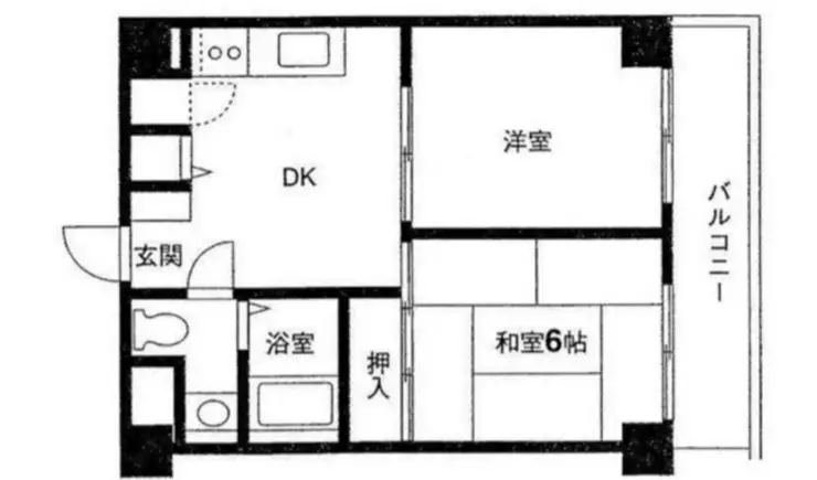 パークサイド関 2階階 間取り