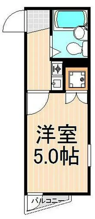 ゼネラルハイツ北千住 2階階 間取り