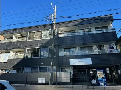 プラザハイツ領家(2DK/1階)の外観写真