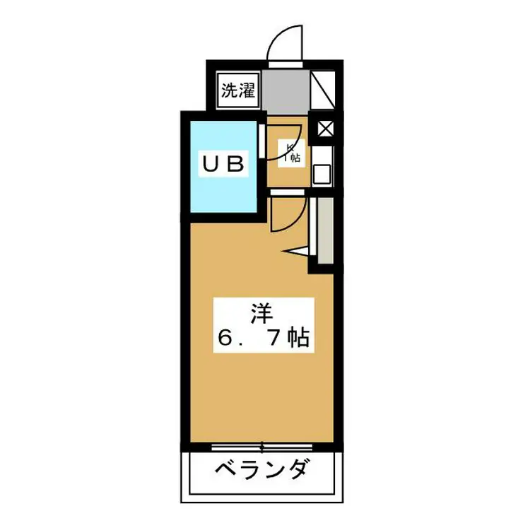 日野ISガーデン 1階階 間取り