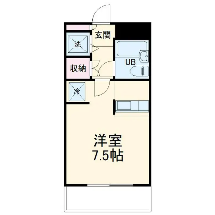 ワコーレ所沢 6階階 間取り