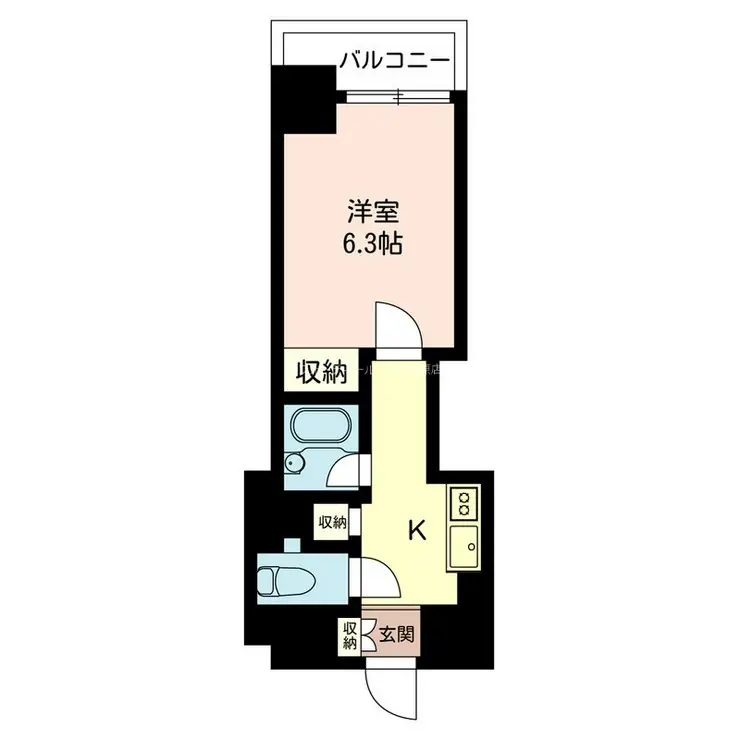 エスティメゾン神田 11階階 間取り