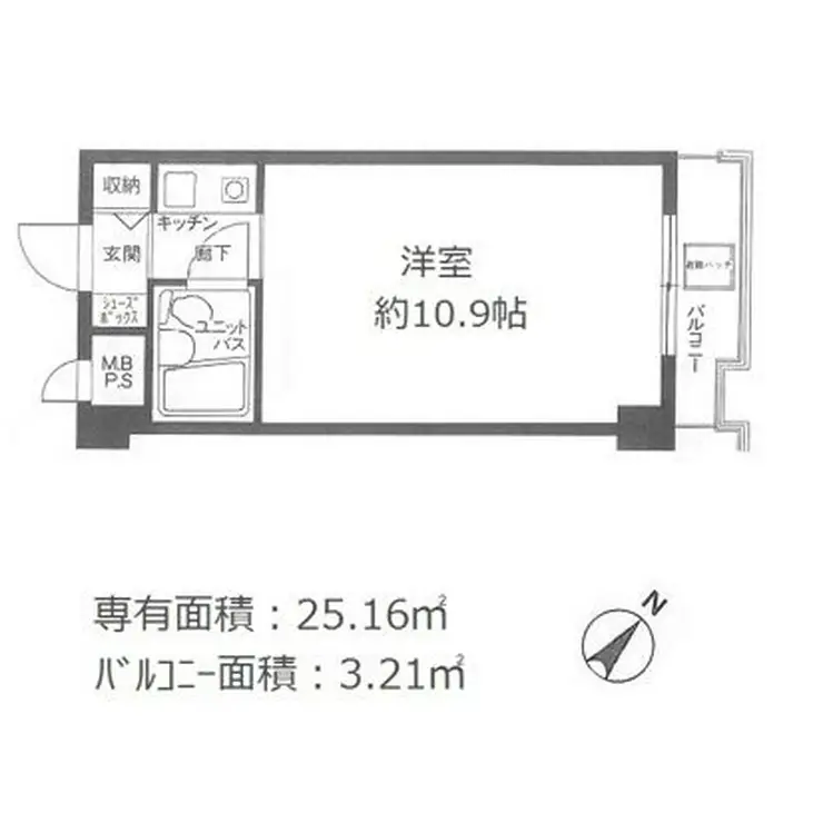 パレ・ドール石川台 4階階 間取り