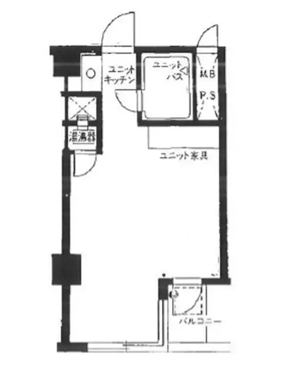 ロジマン西麻布 2階階 間取り