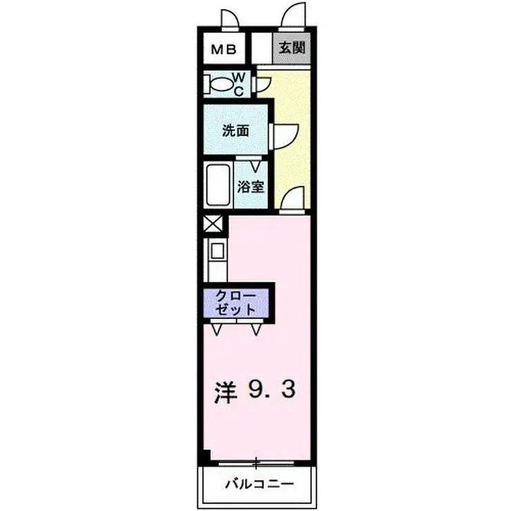 COMODO・SEN 2階階 間取り