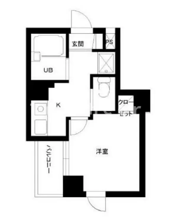 スカイコート目白台 5階階 間取り