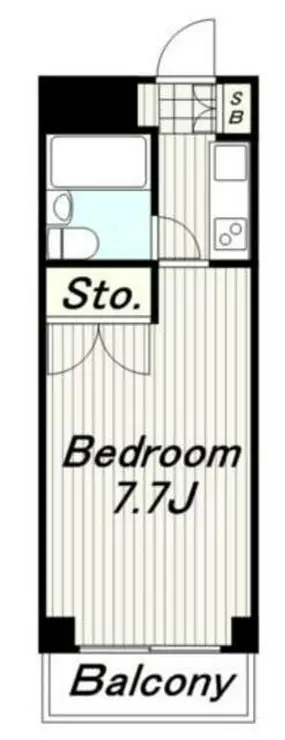 キャッスル聖蹟桜ヶ丘 2階階 間取り