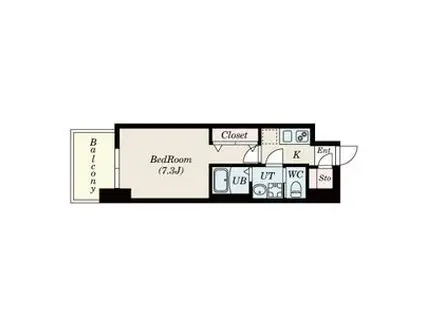 S-RESIDENCE名駅南3月入居可物件あり(1K/4階)の間取り写真
