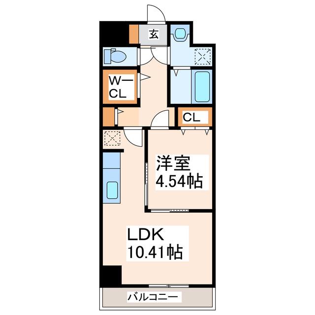 ネオ ステーション(1LDK/2階)の間取り写真