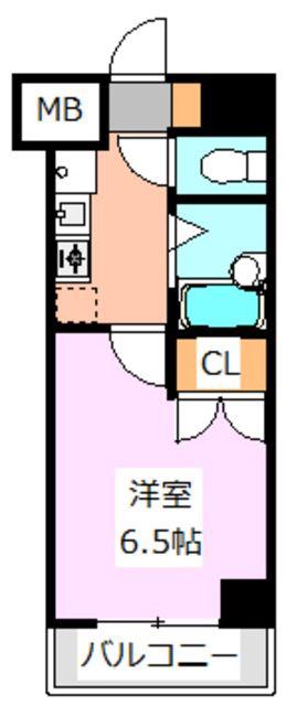 T&G東池袋マンション(1K/6階)の間取り写真