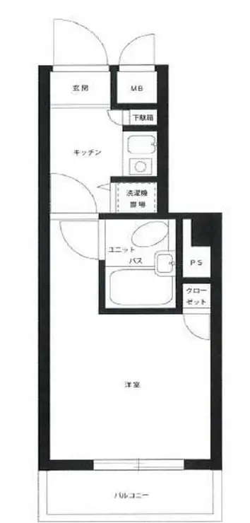 マートルコート新小岩 1階階 間取り