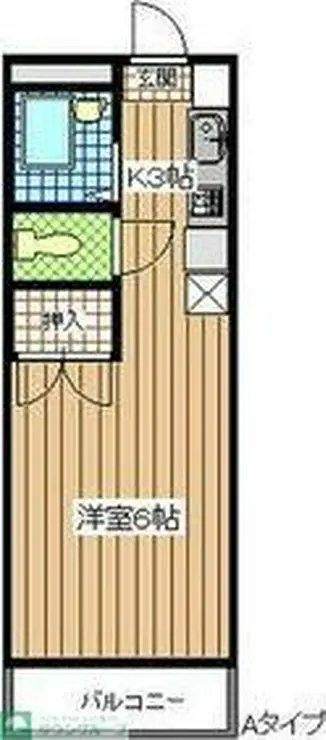 アトリウム・ナカマタ 3階階 間取り