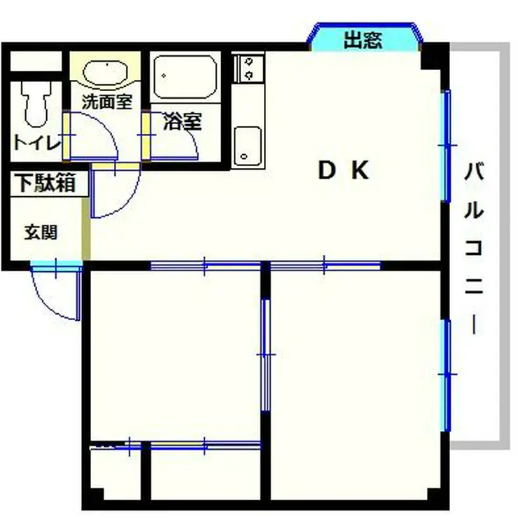 シェリーメゾンオジマ 3階階 間取り